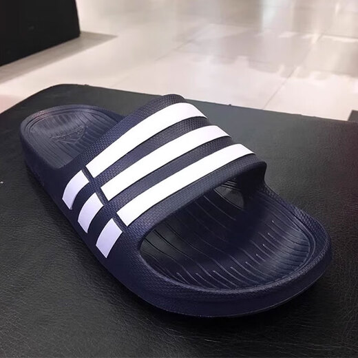 Adidas Pantoffeln Herrenschuhe Frauenschuhe Sommer Sports Strand Sandalen atmungsaktive Sandalen One-Shot Pantoffeln GZ3774 empfohlen, eine große Größe G15892 tiefes Dunkelblau 36.5 zu nehmen