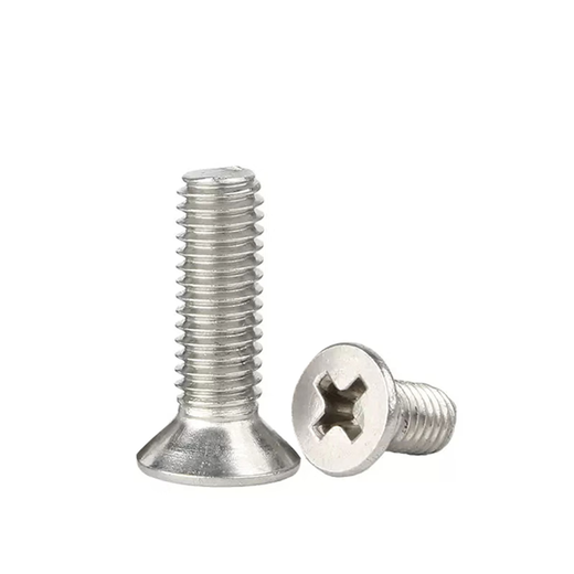 Jingxuan 304 stainless steel cross countersunk head screws flat head bolts machine wire electronic small screws M2M3M4M5M6 M2*3 (200 pieces)
