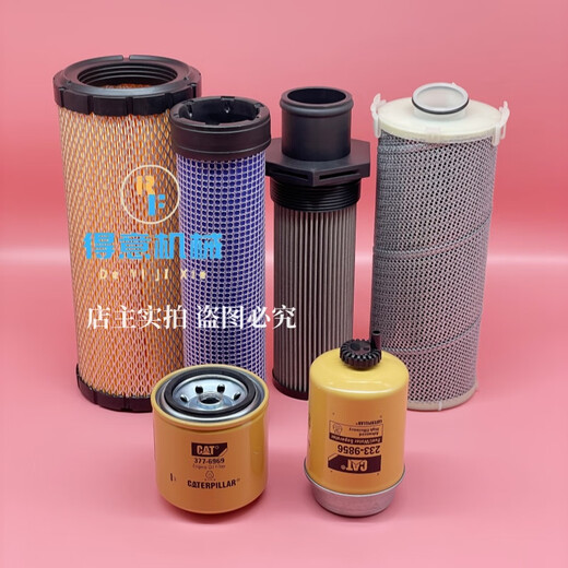 Tansilong Excavator 305.5E2/306e2 Oil Grid Diesel Filter Air Filter Hydraulic Oil Return Filter Meter Part 9856 Oil Water Cup One