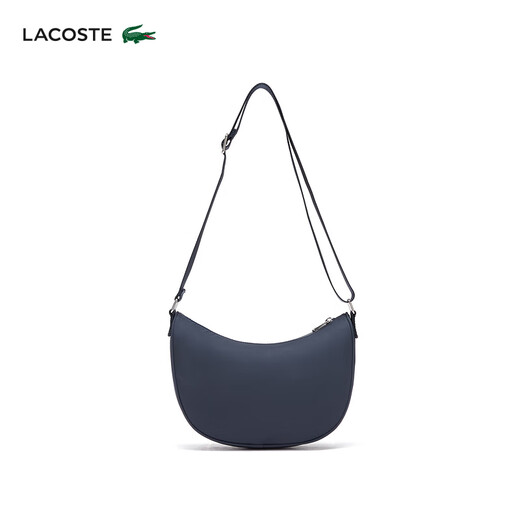 拉科斯特（LACOSTE）法国鳄鱼女包休闲时尚百搭可调节斜挎包单肩包|NF4176SG M05/深蓝色
