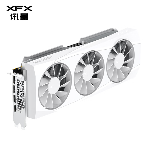 XFX (XFX) AMD RADEON RX 9070 GRE OC Phoenix Nirvana 12 Go Blanc Nouveau design de jeu E-Sports Ordinateur de bureau d'apprentissage intelligent Carte graphique indépendante RX 9070 GRE OC Phoenix Nirvana Blanc