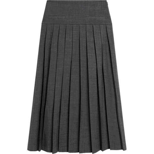 
Massimo Dutti autumn new product 20205 women's clothing elegant and high-end simple style box pleated skirt 05257504 dark gray M (38) (170/70A)