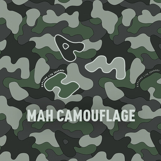 Mah Camouflage-Serie Mah Camouflage Tailentasche Einfach und vielseitig One-Shoulder Crossbody Bod