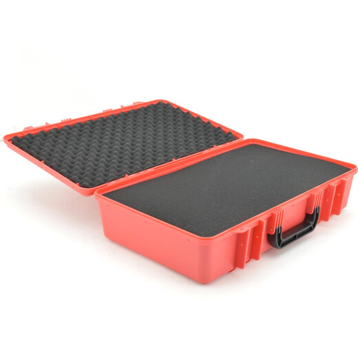 
Dashield hand tool box plastic PP safety protection storage box instrument equipment customized box large black 3527 black empty box