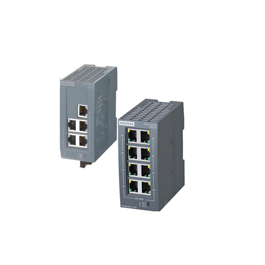 Siemens (SIEMENS) 8-port industrial electrical switch XB008 6GK5008-0BA10/5004-0BA00-1AB2/XB005 6GK5008-0BA10-1AB2 8-port switch
