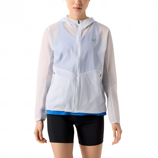 
Arc'TERYX Incendo Airshell Hoody Hoody Lightweight Wind Cover Jacket Women's Light Pink/Pink Glow XS