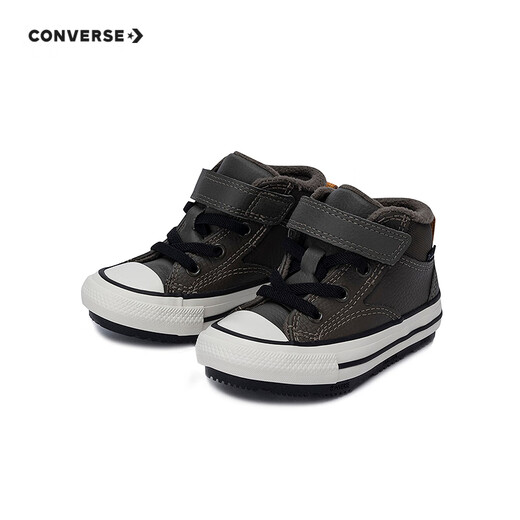 Converse children's shoes, boys' and girls' boots, plus velvet to keep warm, winter new Velcro children's shoes