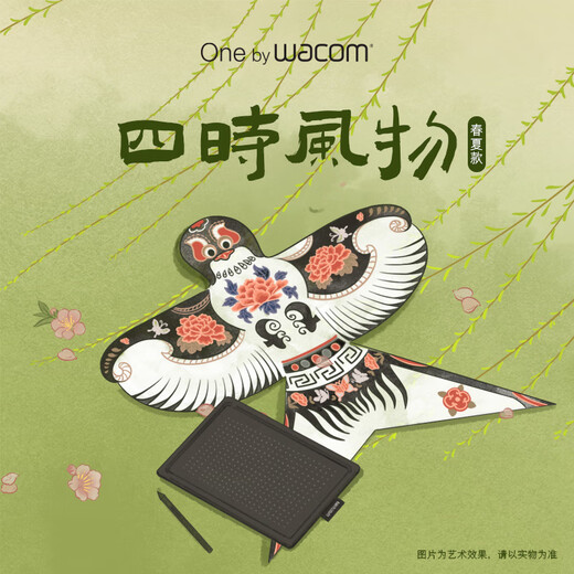 Wacom Digital Board CTL 672 Boîte de peinture sur ordinateur Carte de dessin électronique Carte de dessin à main Classe en ligne Boîte cadeau de carte manuscrite CTL-672 Spring and Summer Boad Box Pack Protection Pack 27.7x18.9cm