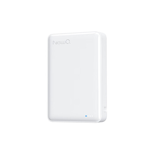 NEWQ mobile mechanische Festplatte iPhone und Android-Telefon direkte Verbindung One-Click-Fotosicherung Computer Tablet universelle externe Speicherfestplatte Z4 Pearl White 500G aktualisierte Version
