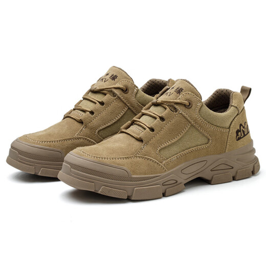 Zapatos de protección de mano de obra Los zapatos de seguridad anti-smash y anti-esting de seguridad inverso de cuero retirable, resistente al desgaste, zapatos de trabajo de trabajo aislados cómodos y livianos electricistas 42