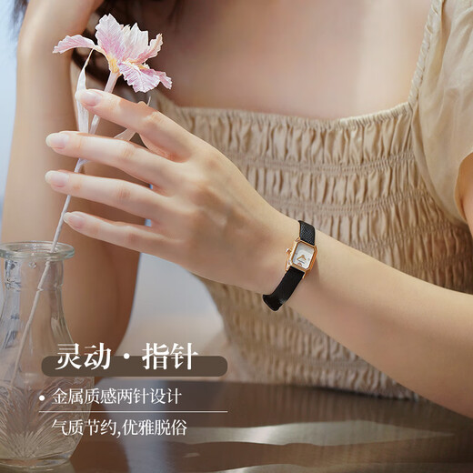 阿玛尼（Emporio Armani）手表小方块经典表高颜值气质石英士手表欧美时尚腕表 AR11149 石英腕表咨询客服享惊喜价 加心