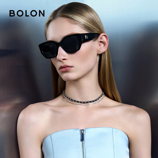 Bolon Tyrannosaurus verres de chat Polarisation des yeux Yang Zi même lunettes de soleil conducteur F Lunettes de soleil de crème solaire Hommes et femmes TRENDY BL3195C10