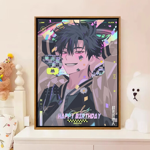 
First concept time agent DIY digital oil painting hand-filled color process hour Lu Guang Qiao Ling cartoon character oil painting gx4877 [Customization please contact customer service] Highlight pigment + oil painting