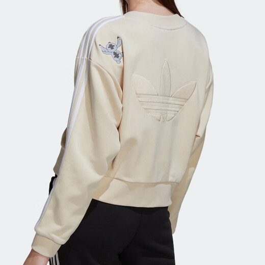 阿迪达斯 （adidas）三叶草新款女子运动休闲针织开衫HT3947官方旗舰正品 HT3947 XL 170/92A