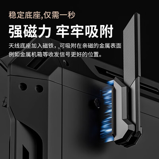 Yuhelian Desktop-Computer-Motherboard, WLAN-Antenne, Signalverstärkung, Erweiterungsleitung, magnetischer High-Gain-Empfänger, Dualband-WLAN-Kartenmodul, Antenne, ASUS-Motherboard-Blade-Direktsteckantenne (spezielle dedizierte Schnittstelle)