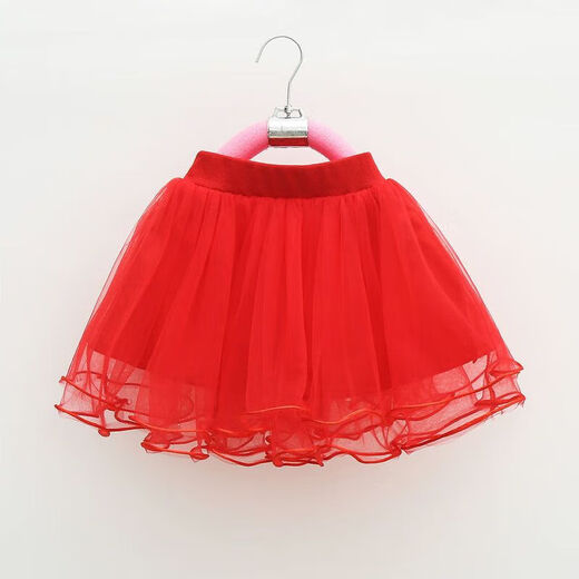 Vêtements pour enfants jupe jupe en jupe de gaze toutes saisons