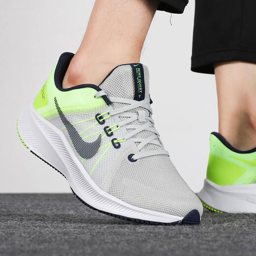 Nike Men's Shoes Summer NEW Quest 4 Mesh Mesh Lightweight Remorning Sports and Casual Running Shoes DA1105 DA1105-003 39