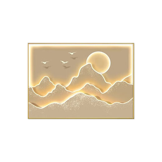 Electric box shielding cover with backing electric meter box decorative painting blocking light luxury landscape with hanging painting cream wind gate box mural H2-with backing A 40*30 can accommodate 33*23 gold frame