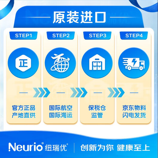 纽瑞优【官方直售】乳铁蛋白调制乳粉免疫版高纯乳铁乳清免疫球蛋白 纽瑞优 白金版60g*1罐