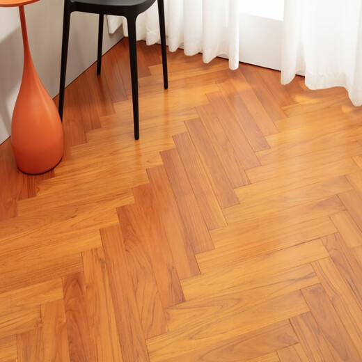 Oluxun Customized Log A-grade oak floor heating herringbone and solid wood floor fish bones are spelled into the original color bedroom interior environmental protection manufacturer [1591][oak][real color] [base 1