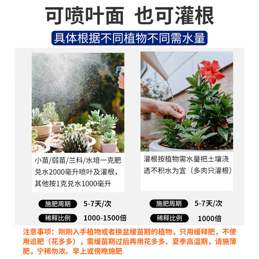 Huaduoduo No. 1 No. 2 universal Huaduoduo No. 1 hortensia rosa fertilizante promotor de flores soluble en agua para plantas verdes universal Huaduoduo No. 1 2 botellas cuchara gratis 250 g/botella