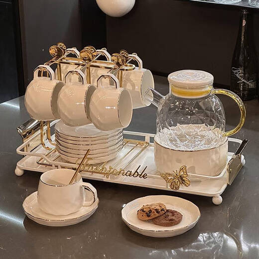 Yonghuan de té de la tarde de la tarde de la tarde de la fruta de la fruta Vela de té de té de aspecto alto set de 9 piezas 691 Caja de regalo