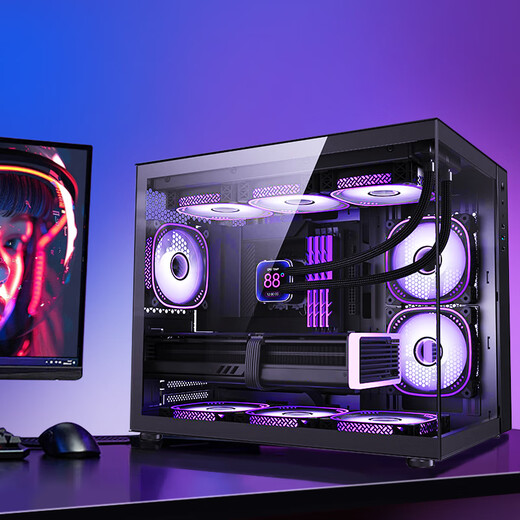 Colorful 24-issue interest-free host AMD Ryzen R7 9800x3d with 5090D 5080 5070TI graphics card Thousand frames of e-sports Game live broadcast AI design assembly computer with three R7 9800X3D丨RTX 5070 official new guarantee