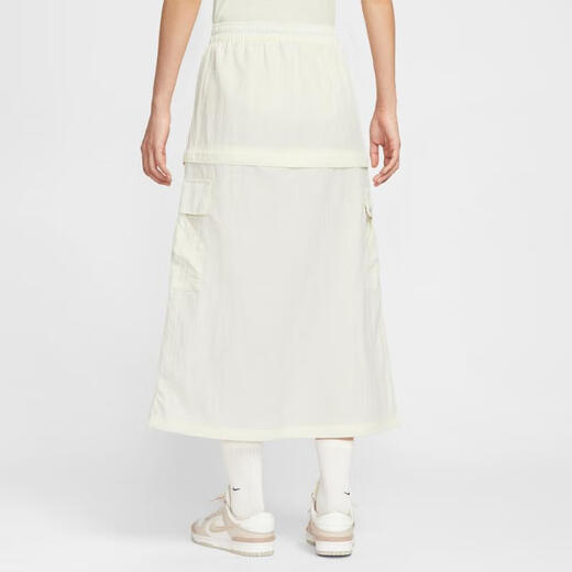 Nike (NIKE) 2025 Women's AS NSW WVN MR MDI SKT GCEL Skirt IH9275-047 XS