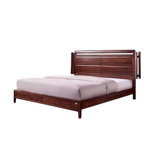 
Nanyang Hu Family (HOOS) Nanyang Hu Family Nanyang Hu Family Hongyun Series HE9930 All Solid Wood Large Bed Aili Ancient Yi Su Mu New Chinese Style Ancient ZEH-03 Shelf High Box Height 460-J76 Others