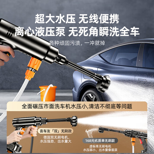 Xushansi Andere Marken Xicheyou Autowaschhochdruck Wasserpistole Haus 2024 Neues drahtloses Autowaschs
