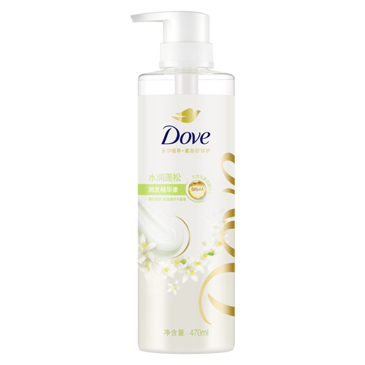 Dove Phyto-Extract Fluffy Amino Acid Conditioner 470ml Orange Blossom for Dry, Flat Hair, Fragrant Hair Conditioning Essence