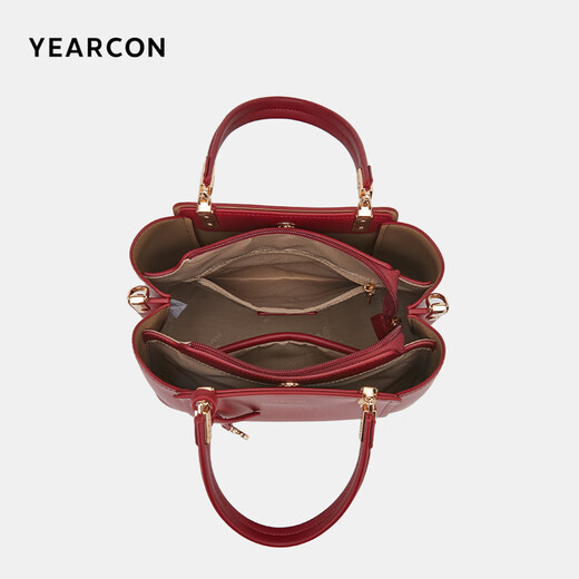 Yierkang [Exquisite Gift Box] Large Capacity Tote Bag Wedding Bag One Shoulder Crossbody Commuter to Send Mom Girlfriend Ladies Handbag
