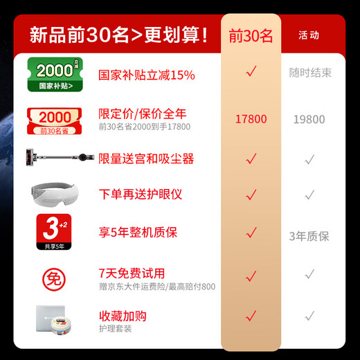 宫和【2025新品6218D】双机芯家用按摩椅太空舱富士白全身按摩智能多功能电动全自动按摩椅送父母礼物 双机芯6218D米白色