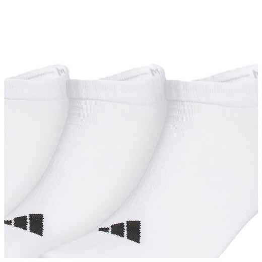 adidas Adidas socks men and women sports running socks towel bottom basketball socks short tube middle tube sweat-absorbent and breathable casual socks JC9267 white summer short tube socks three pairs S shoe size 37-39