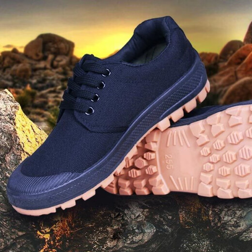 Новая утолщенная говяжьем сухожилие Huilijun Super Suster High и Low Top желтой подошвы, не скользящая, износостойкая строительная площадка повседневная ботинка для одной обуви для ботинки папы [Super Super 3888 Black] + High Top 38 Рекомендуется взять больший размер