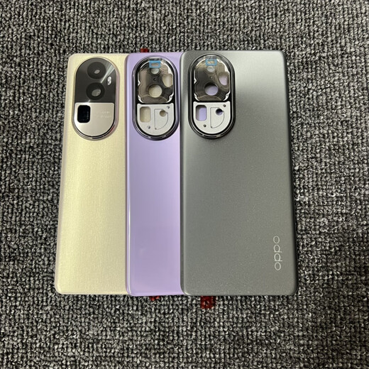 OPPOreno10 original back cover, Reno10pro 10Pro+ original back cover, mobile phone battery back case, Reno10 Yicai Blue, original back cover with lens, can be purchased after-sales case