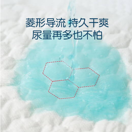 Anko New Baby T-type Diaper Triangle Disposable Newborn Diaper Urine-proof Pad Wipe Waterproof Diaper Strap Type S Size-100 Pieces (Suitable for 3-6kg)