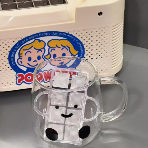 Tansilong Home Mini Desktop Small Ice Maker Convenient Dormitory Office Camping Car Cube Ice Automatic Ice Making Box Taro Purple Standard Power Supply 12V + Car Power Supply 1L