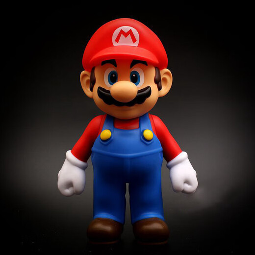 Supermario Mario Louis Yoshi Puppenspielzeug Ornamente Puppe bewegbares Modell 23 cm rot 25 Cuckold Louis Box