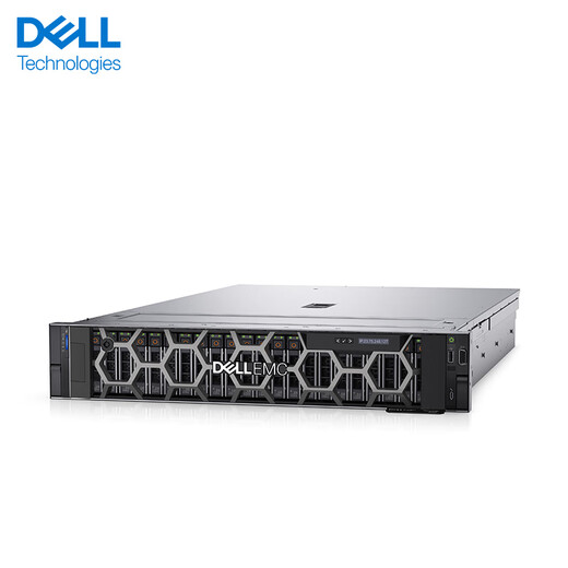 戴尔（DELL）R750XS 2U机架式服务器主机Linux存储服务器电脑主机定制 2颗【银牌4310 12核2.1】双电 128G|480G企业|2*8T企业|H355