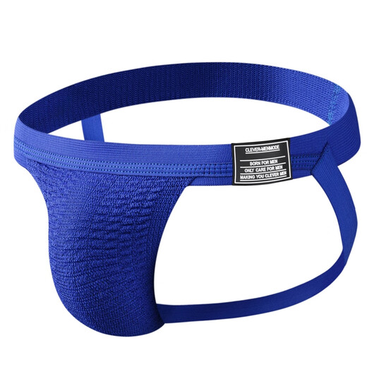 Men's Sexy Double T-Pants Low-Waist Sports Hip-Lifting Underwear Men's Back-Empty T-Pants Large Size T-Pants Small Socks Black S