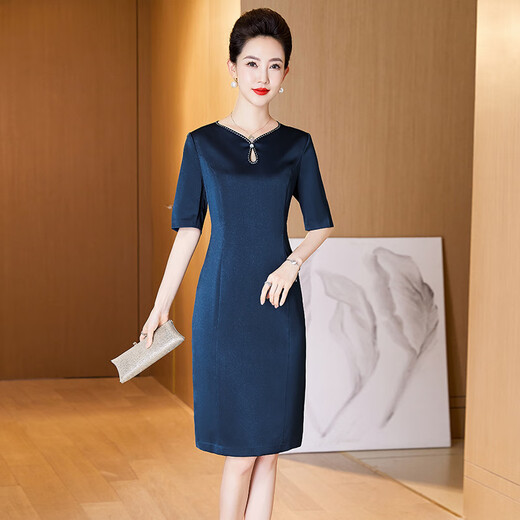 Saint Boogie Mother of the Bride Wedding Dress Wedding Mother Dress Middle-aged Noble Elegant Wedding Dress New Style Suit L