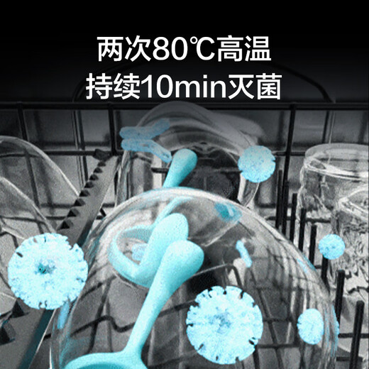 Haier dishwasher independent 16 sets of built-in K20B, first-class water efficiency 80, steam sterilization, intelligent door opening, quick drying, 168h long-lasting net storage, delivery from the nearest warehouse, independent built-in dual-use EW1658GH