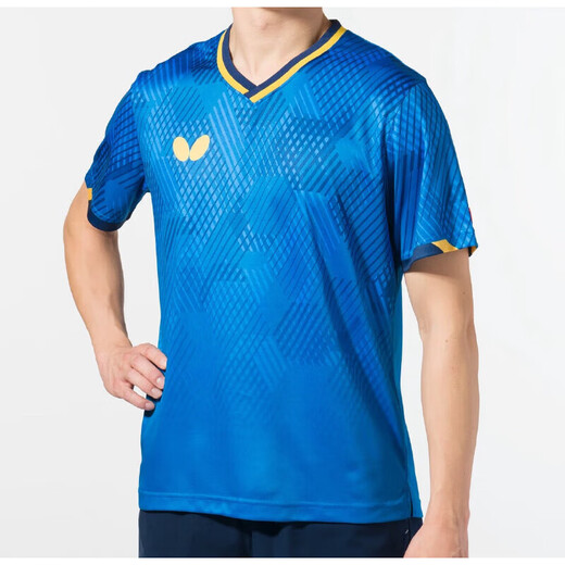 
Butterfly uniforms same as 2025 new short-sleeved badminton jersey sports table tennis uniform set clothes BWH841-04 green S