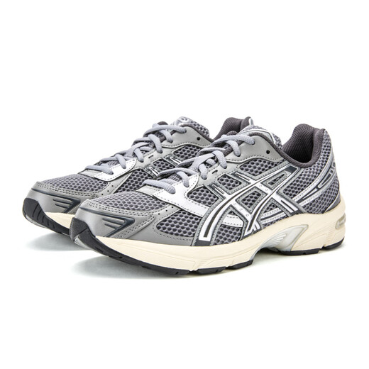 ASICS zapatos casuales zapatos para hombres y mujeres gel-1130 nuevos zapatos de papá retro tendencia de moda zapatos deportivos transpirables gris/1203a610-020 41.5 longitud interna 26 cm