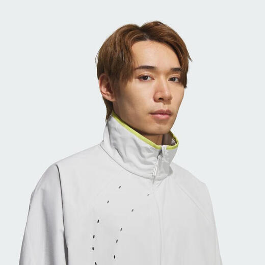 
adidas [Adidas] 2025 men's FUSTL M WV JKT1 stand-up collar sports casual jacket jacket KC6064 S