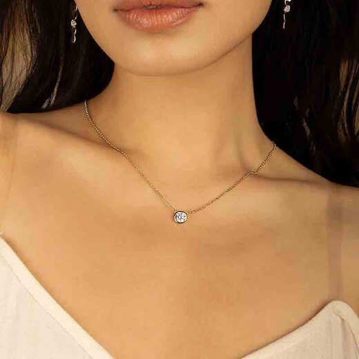 APM Monaco New Product Eclat Adjustable Necklace Simple Fashion Design Circle Jewelry Gift Sweater Chain Gold