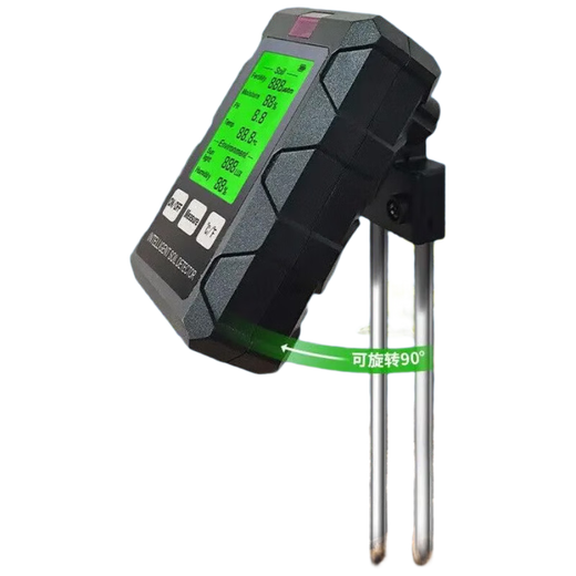 Detector de suelo de fundición detector de humedad del suelo probador de pH del suelo detector de fertilización del suelo