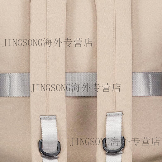 NEW BALANCE潮流时尚百搭Logo徽标织物双肩包常规男女同款情侣款浅褐色 浅褐色