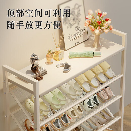 Miaoli shoe rack small entrance door multi-layer simple shoe cabinet living room household storage rack dormitory rental room shoe rack